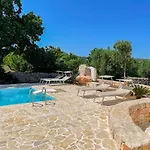 Bianca - Il Trullo Bianco Coccio View-pool-relax * Ostuni