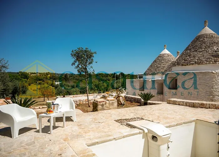 Citta Bianca - Il Trullo Bianco Coccio View-pool-relax Villa