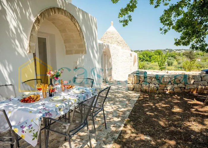 Citta Bianca - Il Trullo Bianco Coccio View-pool-relax Villa *