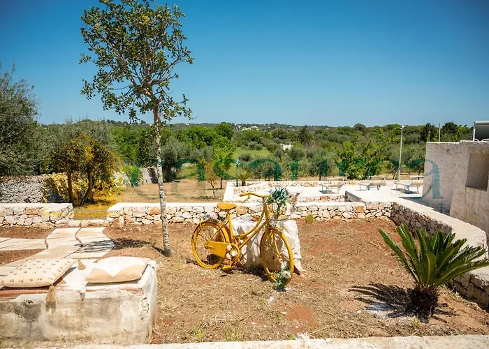 Citta Bianca - Il Trullo Bianco Coccio View-pool-relax *